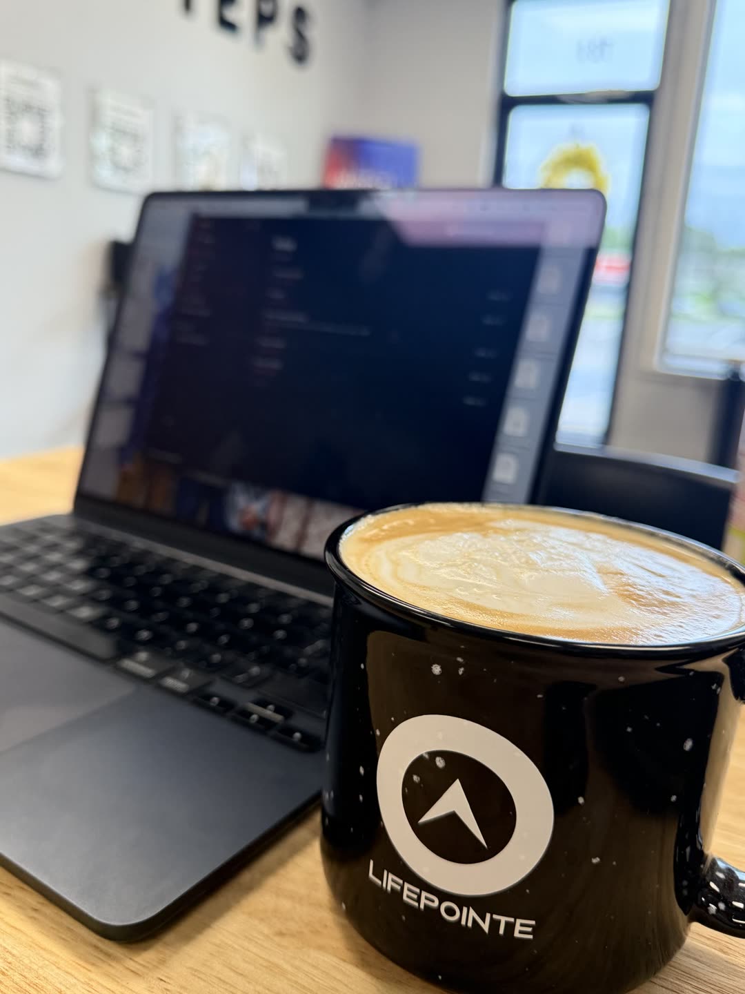 LifePointe Coffee drinks and atmosphere